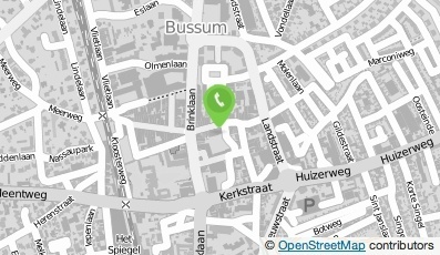 Bekijk kaart van Brievenbus in Bussum