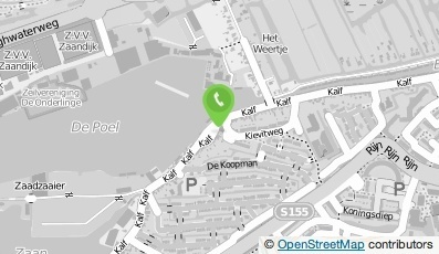 Bekijk kaart van Brievenbus in Zaandam