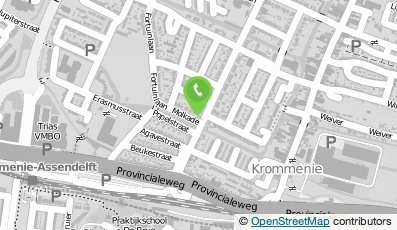 Bekijk kaart van Brievenbus in Krommenie