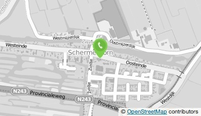 Bekijk kaart van Brievenbus in Schermerhorn