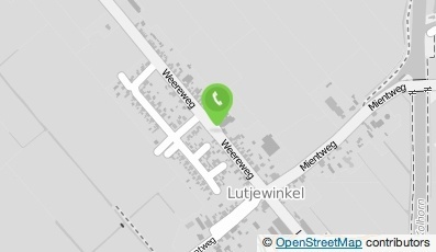 Bekijk kaart van Brievenbus in Lutjewinkel