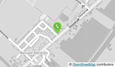 Bekijk kaart van Brievenbus in Nieuwe Niedorp