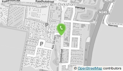 Bekijk kaart van Brievenbus in Dirkshorn