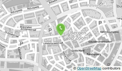 Bekijk kaart van Het Markiezenhof Historisch Centrum in Bergen op Zoom