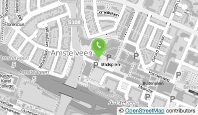 Bekijk kaart van De Bibliotheek Amstelland in Amstelveen