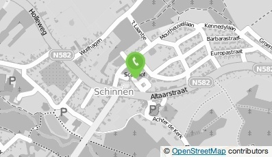 Bekijk kaart van Politie aanlooppunt Schinnen in Schinnen