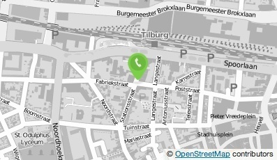 Bekijk kaart van Bureau Tilburg Binnenstad in Tilburg