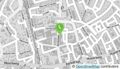 Bekijk kaart van De Bibliotheek Naarden Bussum in Bussum
