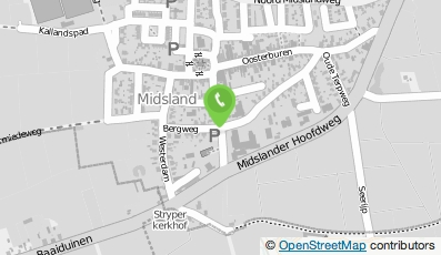 Bekijk kaart van De Bibliotheek Noord-Fryslân in Midsland