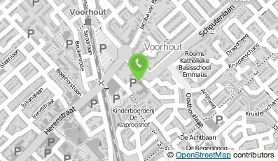 Bekijk kaart van Politiebureau Voorhout in Voorhout