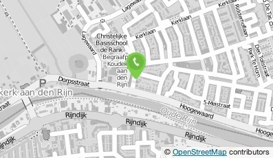 Bekijk kaart van Brievenbus in Koudekerk aan den Rijn