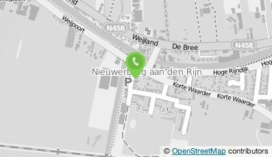Bekijk kaart van Brievenbus in Nieuwerbrug aan den Rijn