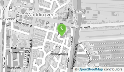 Bekijk kaart van Gemeente Waddinxveen in Waddinxveen