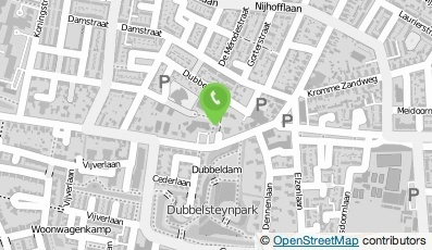 Bekijk kaart van De Bibliotheek A tot Z • vestiging Dubbeldam in Dordrecht