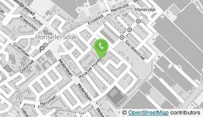 Bekijk kaart van Brievenbus in Honselersdijk