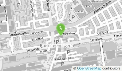 Bekijk kaart van Bibliotheek Rijn en Venen in Roelofarendsveen