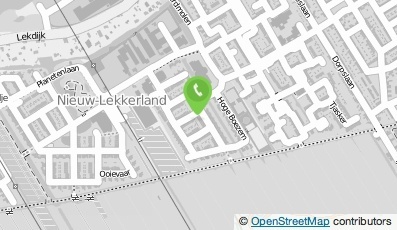 Bekijk kaart van Brievenbus in Nieuw-Lekkerland