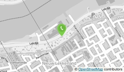 Bekijk kaart van Brievenbus in Nieuw-Lekkerland