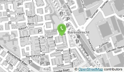 Bekijk kaart van Brievenbus in Barendrecht