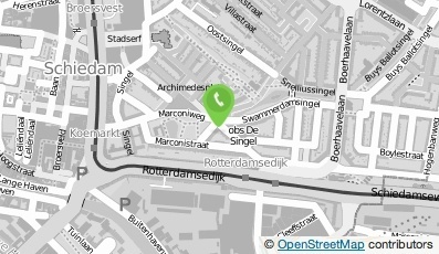 Bekijk kaart van Brievenbus in Schiedam