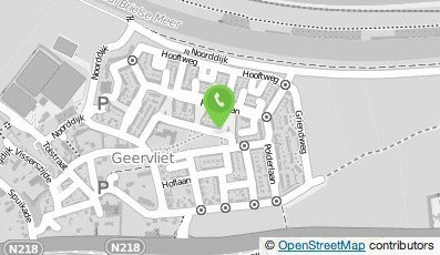 Bekijk kaart van Brievenbus in Geervliet