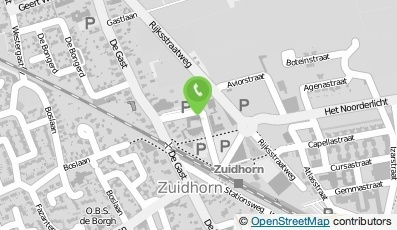 Bekijk kaart van Politie Zuidhorn in Zuidhorn