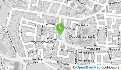 Bekijk kaart van Brievenbus in Dordrecht