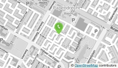 Bekijk kaart van Brievenbus in Papendrecht