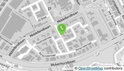 Bekijk kaart van Brievenbus in Woerden