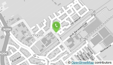 Bekijk kaart van Brievenbus in Linschoten