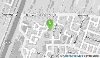 Bekijk kaart van Openbare Bibliotheken Gemeente De Bilt in Maartensdijk