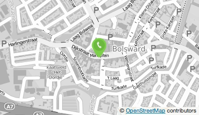 Bekijk kaart van Bibliotheek Bolsward in Bolsward
