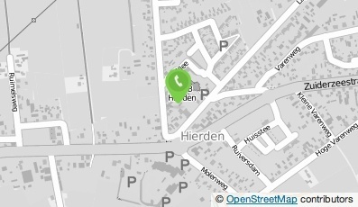Bekijk kaart van Brievenbus in Hierden