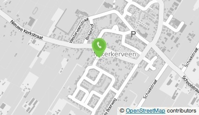 Bekijk kaart van Brievenbus in Nijkerkerveen