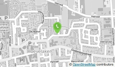 Bekijk kaart van Brievenbus in Hoevelaken