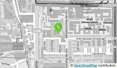Bekijk kaart van Hortus Botanicus Vrije Universiteit in Amsterdam