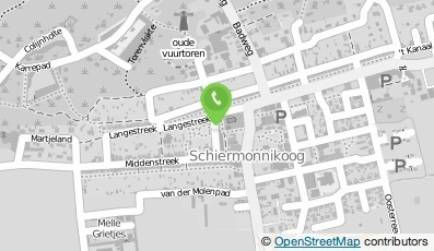 Bekijk kaart van Bibliotheek Schiermonnikoog - Bibliotheken Noord Fryslan in Schiermonnikoog