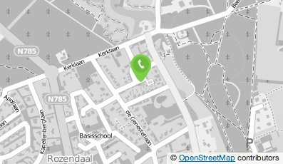 Bekijk kaart van Afvalbrengpunt Gemeente Rozendaal in Rozendaal