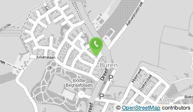 Bekijk kaart van Brievenbus in Buren (Gelderland)