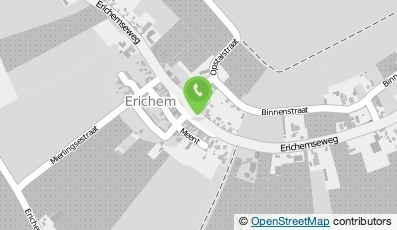 Bekijk kaart van Brievenbus in Erichem