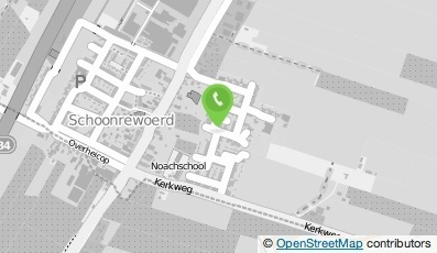 Bekijk kaart van Brievenbus in Schoonrewoerd