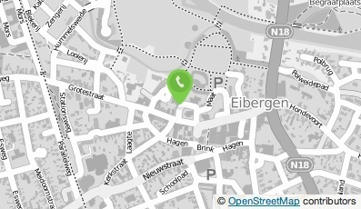 Bekijk kaart van Bibliotheek Oost-Achterhoek in Eibergen
