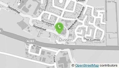Bekijk kaart van Brievenbus in Dussen