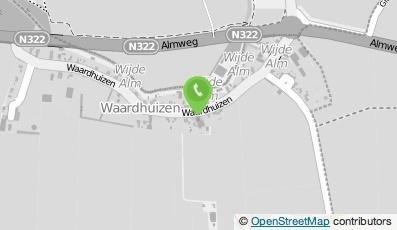 Bekijk kaart van Brievenbus in Waardhuizen