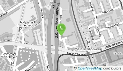 Bekijk kaart van Afvalbrengpunt Gemeente Rotterdam Hillegersberg- Schiebroek in Rotterdam