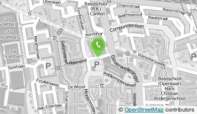 Bekijk kaart van Kinderbibliotheek Goverwelle in Gouda