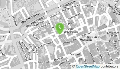 Bekijk kaart van Bibliotheek Rijksuniversiteit Groningen in Groningen
