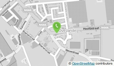 Bekijk kaart van Brievenbus in Ovezande