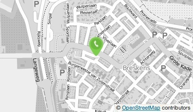 Bekijk kaart van Brievenbus in Breskens