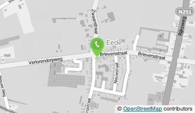 Bekijk kaart van Brievenbus in Eede